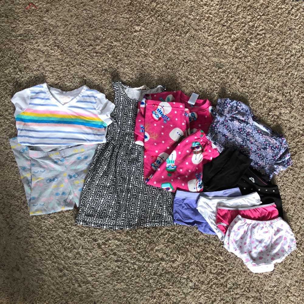 4/5T girl bundle in fair condition